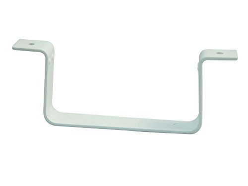 Preisvergleich Produktbild Flach-Kanal-Halter weiß aus Kunststoff
