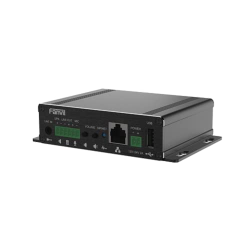 Gestion de caméscope et diffusion audio de sécurité avec le boîtier Fanvil PA3 SIP