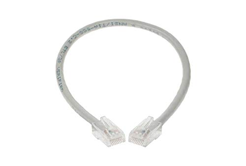 Cable de red Ethernet UTP Cat 5E 6ft gris miniatura 1