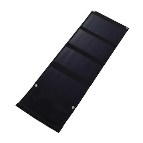 Foldable Solar Panel, Lightweight Portable Solar Suitcase, 40W 5V Fast Charging USB and Type C Monocrystalline Silicon Waterproofing Folding Charger for Outdoor Camping