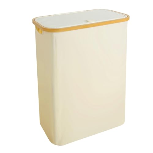 Panier à linge pliable avec couvercle pour le linge de maison