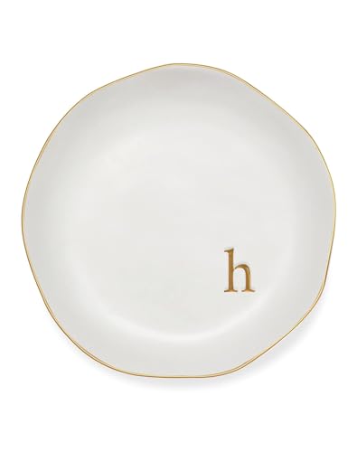 Ceramic Jewelry Tray Personalized Jewelry Dish Initial Ring Dish for Women