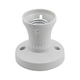 E27 Douille de lampe Adaptateur en plastique pour plafonniers, appliques murales et lumièr...