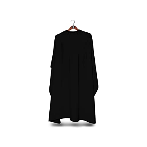 Capa de peluquería original Barbermood Barber, capa negra, capa de diseño profesional para el cabello, accesorios de peinado de pelo, capa de corte, capa para adultos, accesorios de peluquería Cover