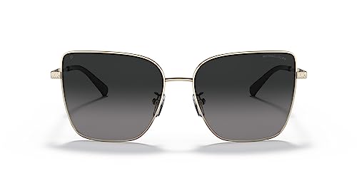 Michael Kors Sunglasses MK 1108 1014T3 Bastia Light Gold Grey G - Image 5