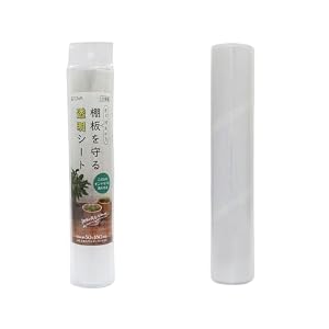 東和産業 食器棚シート クリア 約180×30cm 棚板を守る透明シート