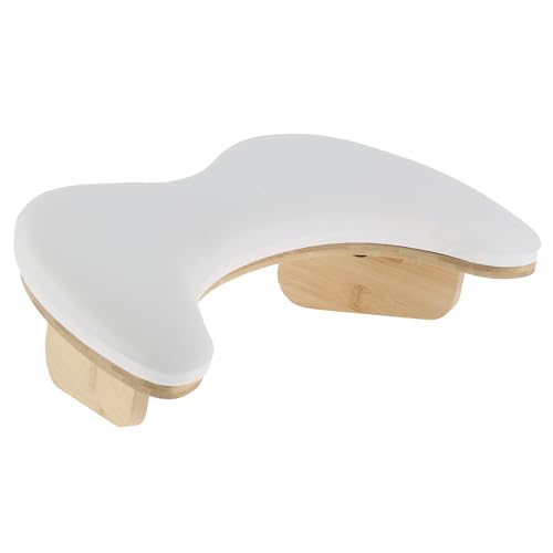 Accoudoir pour Nail Tech VOCOSTE en forme de U blanc avec supports détachables pratiques