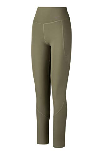 MIZUNO(ミズノ) レディース フルレングス インスティンクト タイツRonda Rousey High-waisted Compression Leggings With Pocketsレディース