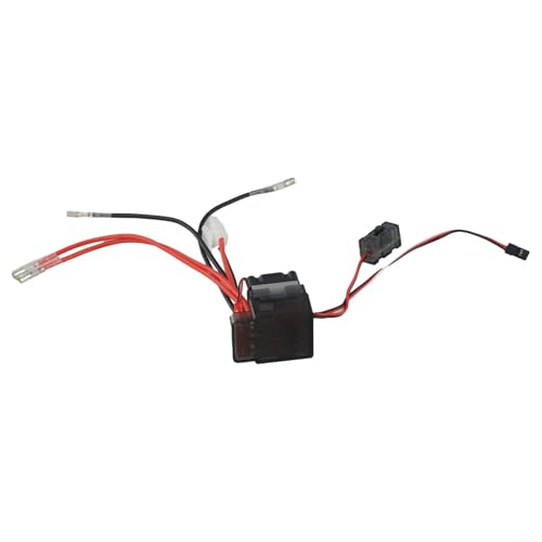 Cepillo ESC de 320A para vehículos RC con fuente de alimentación externa UBEC y refrigeración por ventilador - imagen 3