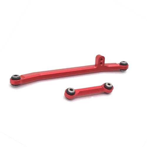 RC�����P�[�W�p�[�c Compatible With Axial For SCX24 90081 4WD RC�J�[�A�b�v�O���[�h�p�[�c�A�N�Z�T���[���^���A�b�v�O���[�h�����t�����g�A�N�X���X�e�A�����O�����N(Red)