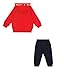 Champion Baby - Jungen Legacy Retro Sport Td (306866) Ultralight Powerblend Fleece Hooded Anzug, Rot (RS011), 6 Monate EU