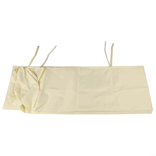 TONIXY Bolsa de almacenamiento para toldo de jardín al aire libre, funda protectora 420D, varios tamaños, impermeable, beige (5 metros)