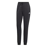 adidas Damen Pants (1/1) W Lin Ft Cf Pt, Black/White, IC6868, XLT