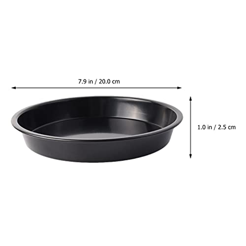 Beaupretty 9Pcs Air Friteuse Rack Set Rvs Ronde Koeling Rack Multi- Dubbele Laag Rek Friteuse Accessoires 8 Inch - Image 3