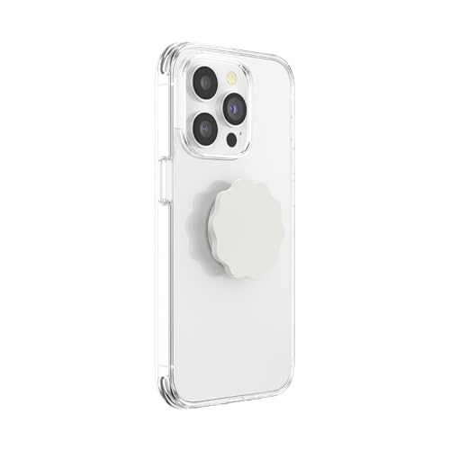 Image of PopSockets Adhesive Phone Grip, Holder, Phone Stand, White - Horchata
