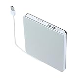 Ce graveur est fin, léger et élégant, pour une utilisation et un transport facilités, à la maison comme en voyage. Aucune installation de pilote n'est requise : il est compatible Plug and Play