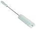 Vikan 53785 Stiff Tube Brush, Polyester, 1-19/32" x 20" OAL, White