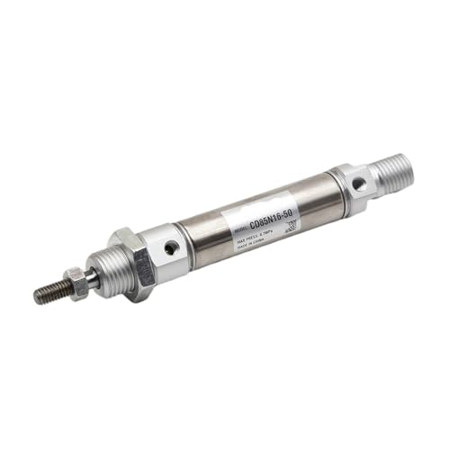 Vérin pneumatique haute précision C85N20 double effet en acier durable - 2