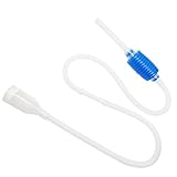 Aquarium/Fish Tank Hand Vacuum Siphon Pump, Syphon Gravel Cleaner, Gravel Cleaning and Quick Water Changer and Drainage, Fish Tank Vacuum Cleaning Gravel