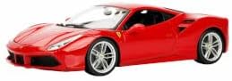 Ferrari Burago 1/18 Scale Diecast - 18-16008 488 GTB Rosso red