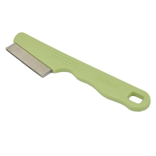 Safari Dog Flea Comb with Double Row of Teeth