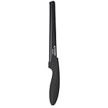 Viners Assure 8” Bread Knife Serrated Stainless Steel Blade with Squared Tip for Safety, Soft Grip Handle, Non-Stick Coating, Rust-Resistant, Ideal for Cutting Bread, Tomatoes & Fruit