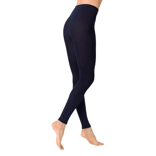 Leggings KUNERT Soft Wool Cotton en laine et coton de qualité supérieure pour femme
