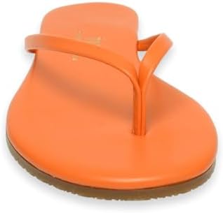 Resim Tkees Tk-2011 Klasik Parmak Arası Turuncu Kadın Terlik 