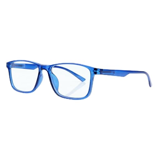 Image of UV Protection Glasses Blue Cut Blocking Harmful Rays Glasses for Men & Women Zero Power Computer Specs Eye Protection Lightweight Frame with Case & Cleaning Cloth