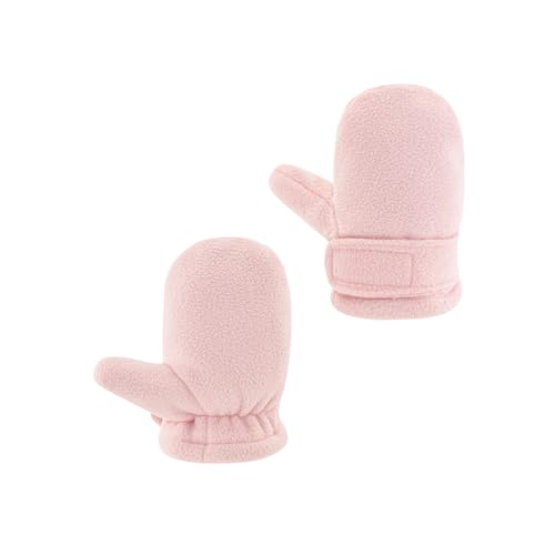 RAOEXI Toddler Infant Winter Mittens Lined with Fleece Easy-on Baby Boy Girls Warm Gloves Outdoor