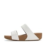 Fitflop Sandales LULU en cuir pour femme, blanc urbain, pointure 39, Blanc urbain, 39 EU