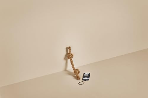 Canophera Bone Hundekauspielzeug aus Kokosseil | 100% natürliches Hundespielzeug | Kokosfasern zur Zahnreinigung | ohne Zusatzstoffe | in verschiedenen Größen erhältlich (S)