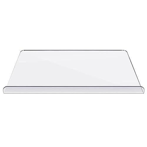 LXURY Tabla De Cortar Acrílica, Con Labio Tabla De Cortar Transparente Para Encimera, Tabla De Cortar De Cocina Antideslizante Para Preparación De Alimentos,60 * 45cm