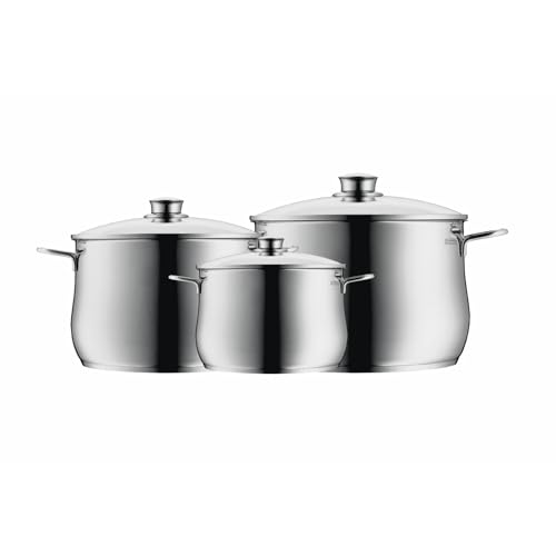 WMF Diadem Plus Topfset Induktion 3-teilig, Kochtopf Set mit...