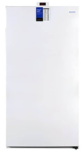 Accucold FFUF234 General Purpose Medical 33" Wide Upright All-Freezer, 21 cu.ft. Capacity, Magnetic Door Gasket, Frost-free Operation, Digital Controls, Adjustable Shelves, White Cabinet