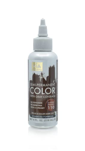 Coloración Semi Permanente Via Natural 4oz Cobre miniatura 1