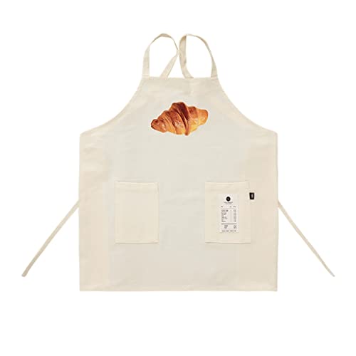 Tablier de cuisine en coton SSDD Home avec couvre-bébé intégré - 2