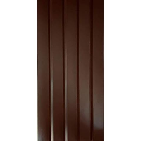 Mobile Home Skirting Dark Brown Box of 8 Solid Panels 16" Wide by 28" Tall. Premium 40 Mil Thickness Cover