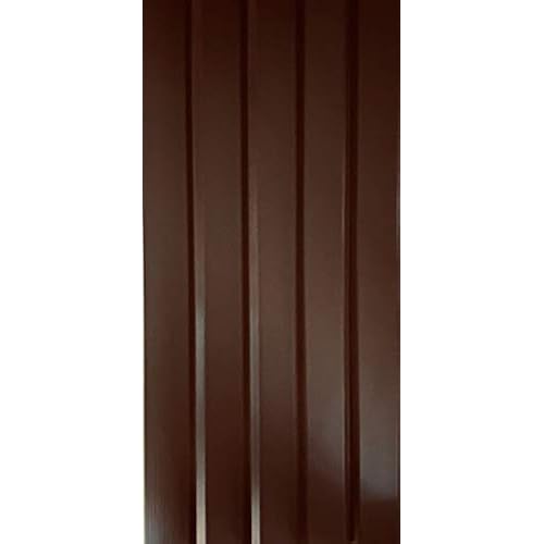 Skirting Dark Brown Box of 8 Panels 16" Wide X 35" Tall. Premium 40 Mil Thickness.