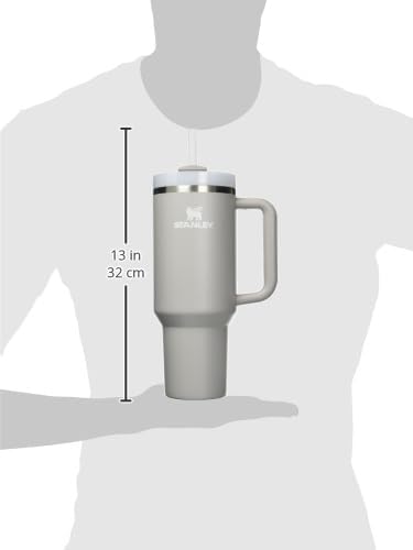 STANLEY Quencher H2.0 Tumbler with Handle and Straw 30 oz | Flowstate 3-Position Lid | Cup Holder Compatible for Travel | Insulated Stainless Steel Cup | BPA-Free | Ash - Image 4