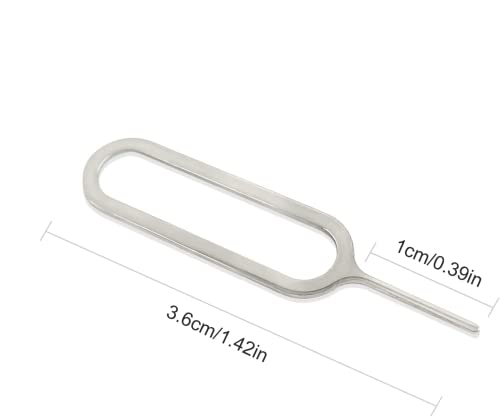 Sim Card Tray Removal Tool - 5 Pcs Sim Card Pin Removal Tool, Needle Opener Ejector Compatible With All Iphone, Apple Ipad, Htc, Samsung Galaxy, Cell Phone, Smartphone #TOP3