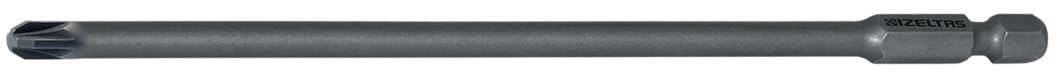İzeltaş Uzun Düz Uçlu Bits, Gri, 4.5/150 mm