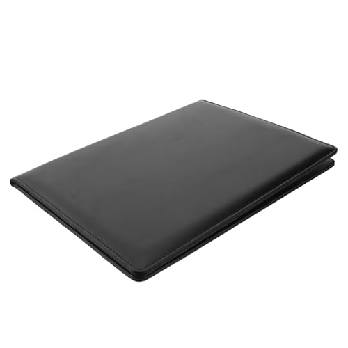 Classeur cuir PU DOITOOL avec clip en acier pour vos documents professionnels