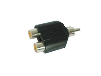 Adaptador RCA Velleman CAA38 doble phono miniatura 1
