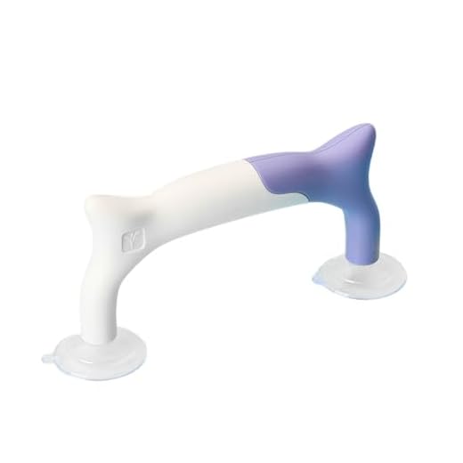 divuukyi Saugnapf-Lineal, Griff mit Saugnapf, Lineal, Griff mit ergonomischem Griff zum Quilten und Basteln