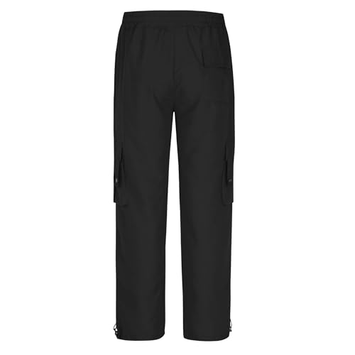 Pantalon cargo ample homme léger avec poches pour sport et randonnée