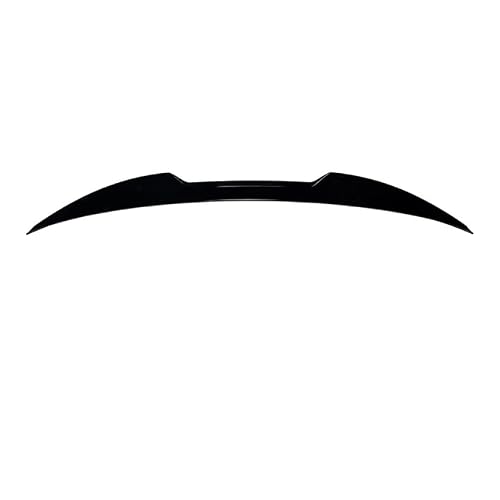 BTFLKAX Car Rear Spoiler for Audi A5 F5 Coupe 2017-2024 Modified M4, Rear Trunk Boot Lip Spoiler Rear Wing Body Kits Car Spoiler Rear Splitter Modification Accessories,Piano Black