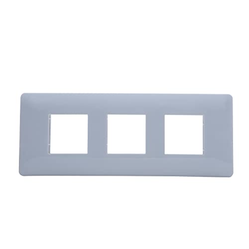 Image of Wipro Northwest Venia 6 Module cover plate, White (pack of 1)