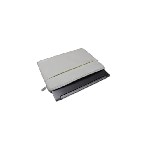 ACER Vero Housse Grise 15,6 Fabriqué à partir de matériaux 100% recyclés, Poche de rangement avant GP.BAG11.01T
