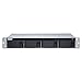 Price comparison product image QNAP TS-431XEU-2G 4 Bay Rackmount NAS Enclosure - 2 GB RAM, 1.7 GHz Quad Core Processor - Short Depth with a Built-in 10GbE SFP+ port